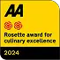 AA Rosette awards 2024 for culinary excellence for Berwick Lodge
