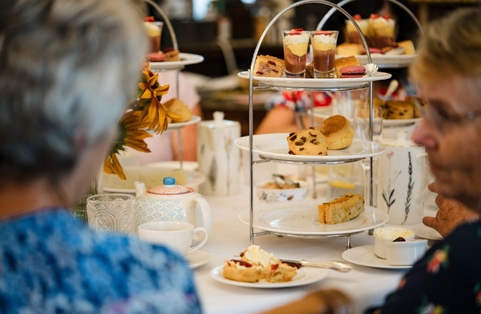 Spring afternoon tea and wreath making Bristol