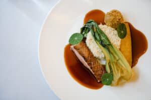 dining menu at Berwick Lodge