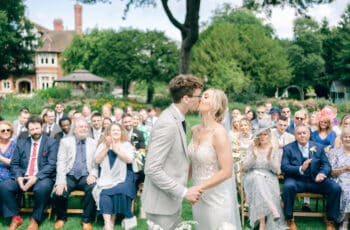 outdoor wedding ceremony