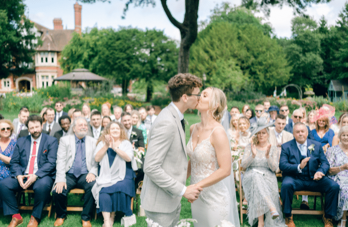 outdoor wedding ceremony